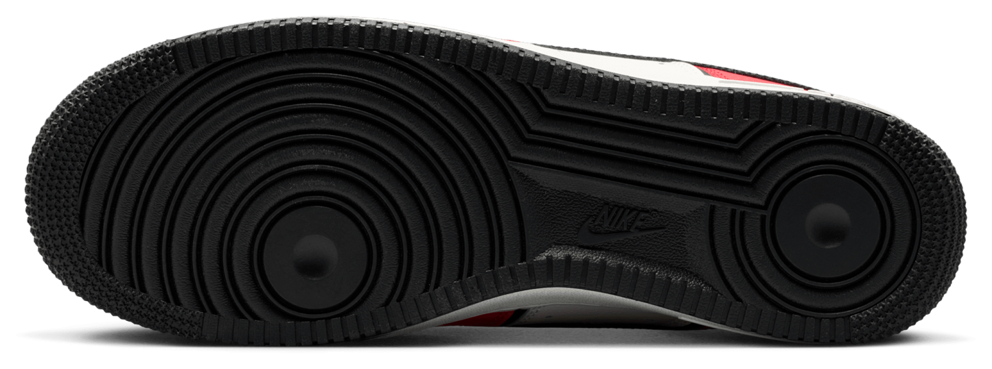 Nike Air Force 1 '07 LV8 - Red/Black/Silver - Image 5