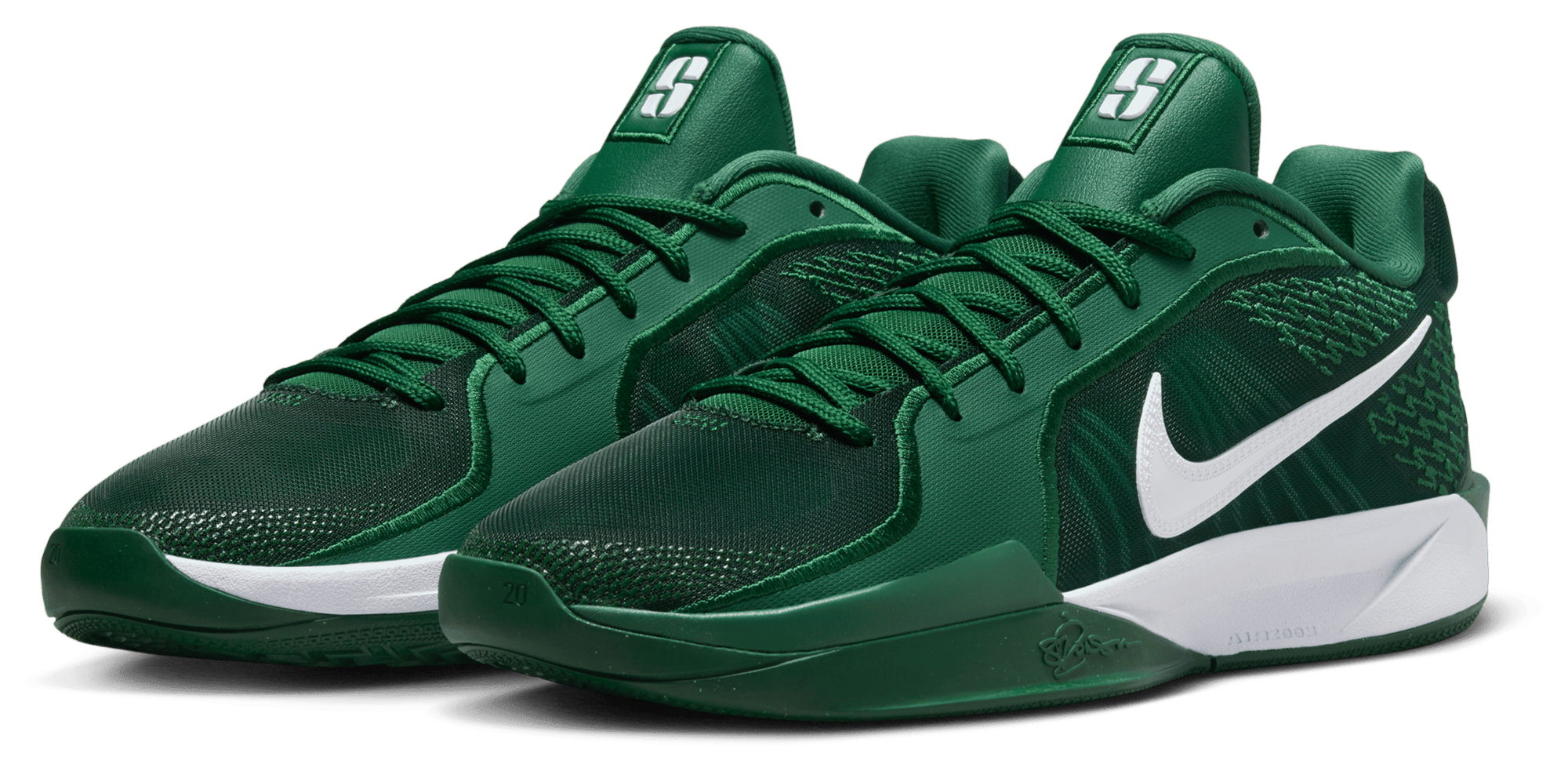 Nike Sabrina 2 - Gorge Green/Volt/White - Image 6