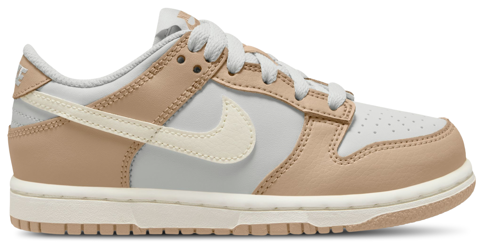 Nike Dunk Low 童款 - Sail/Linen/Platinum Tint - Image 1