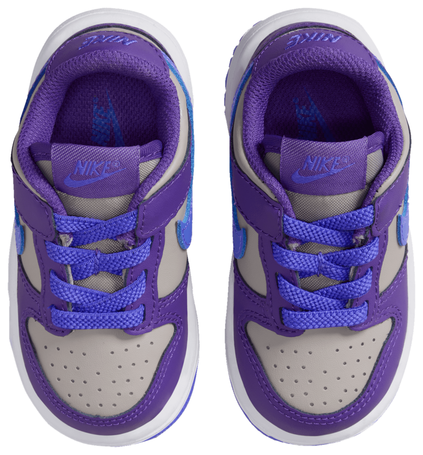 Nike Dunk Low 童款 - College Grey/Persian Violet/Wild Grape - Image 4