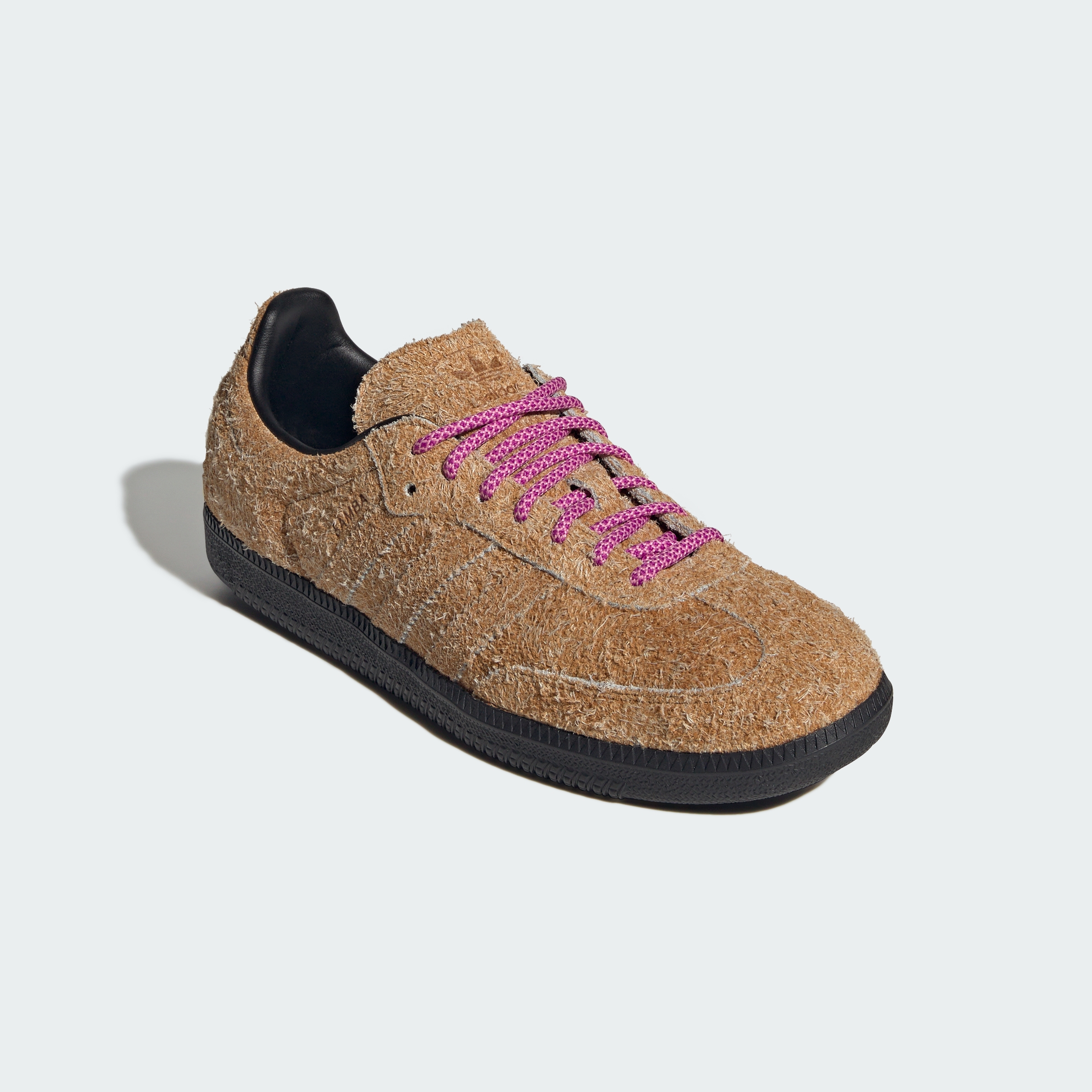 adidas SAMBA OG SHOES - Mesa / Sonic Fuchsia / Core Black - View 5