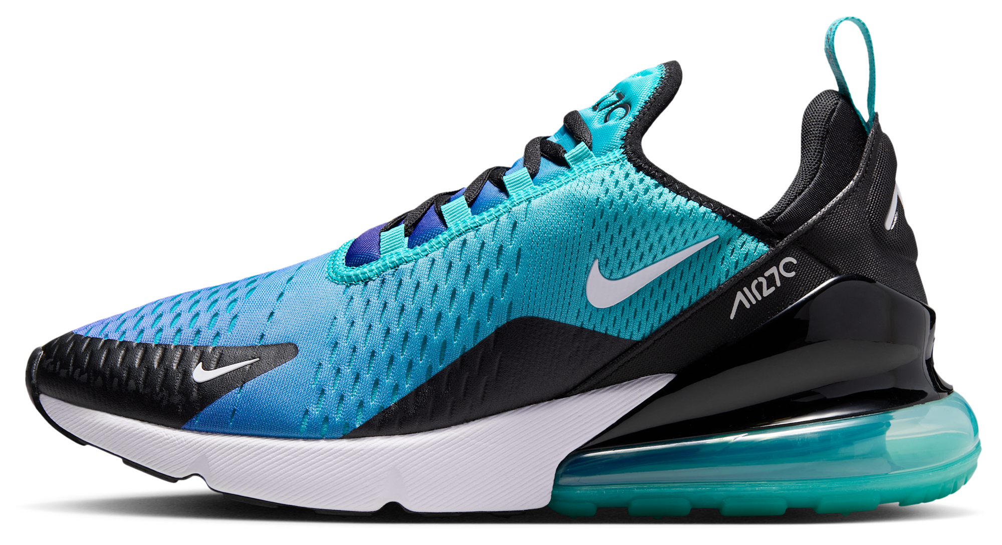 Nike Air Max 270 - White/Dusty Cactus/Hyper Royal - Image 2