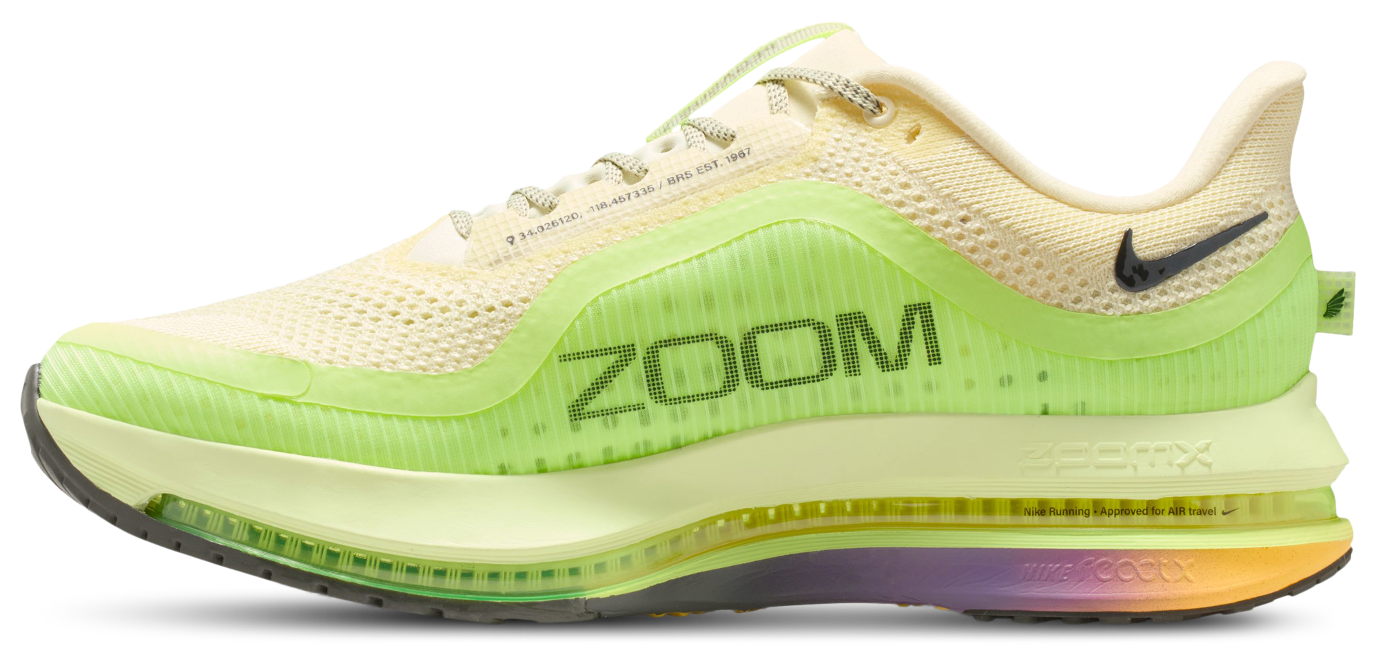 Nike Pegasus Premium - Alabaster/Barely Volt/Multi - Image 2