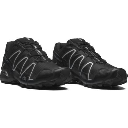 Salomon SPEEDCROSS 3 - Black / Ftw Silver / Black - View 3