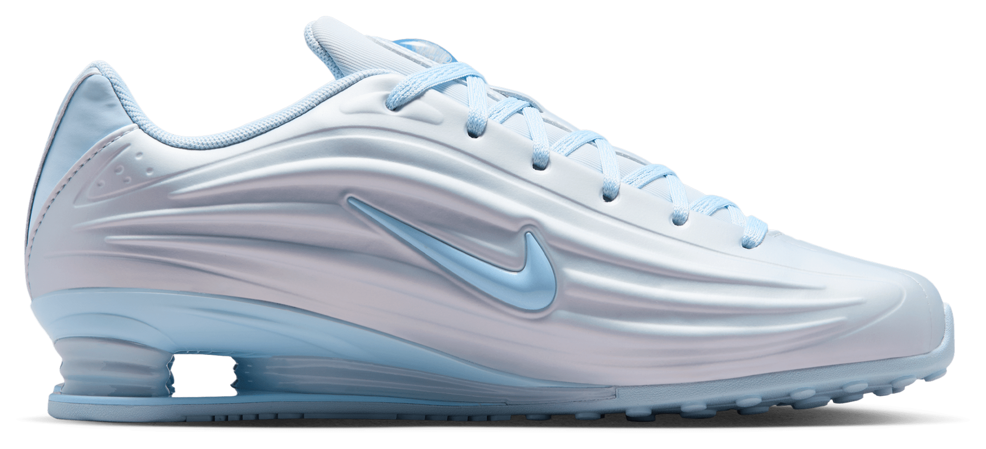 Nike Shox Z - Football Grey/Hydrogen Blue/Mtlc Silver - Image 1