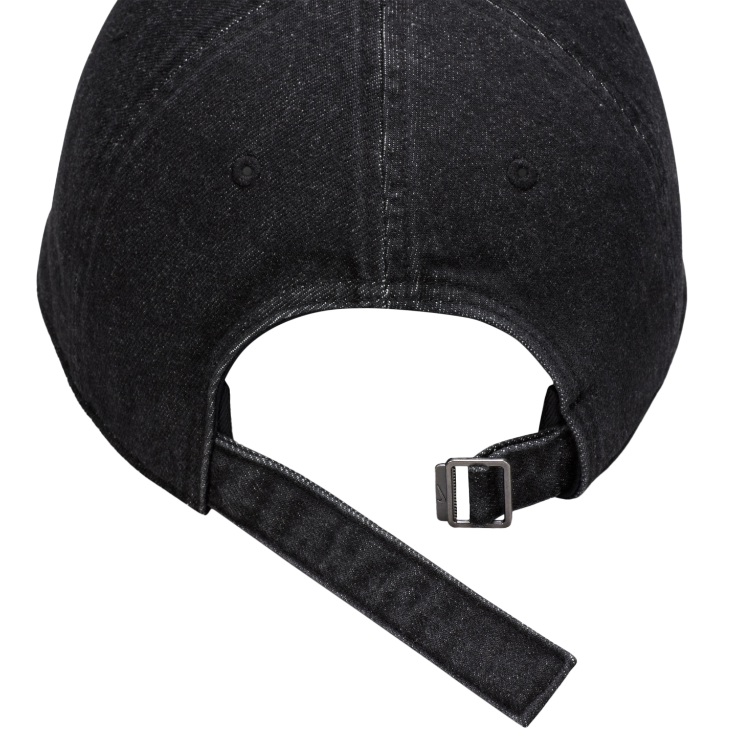 Nike Club Denim Cap - White/Black - Image 5