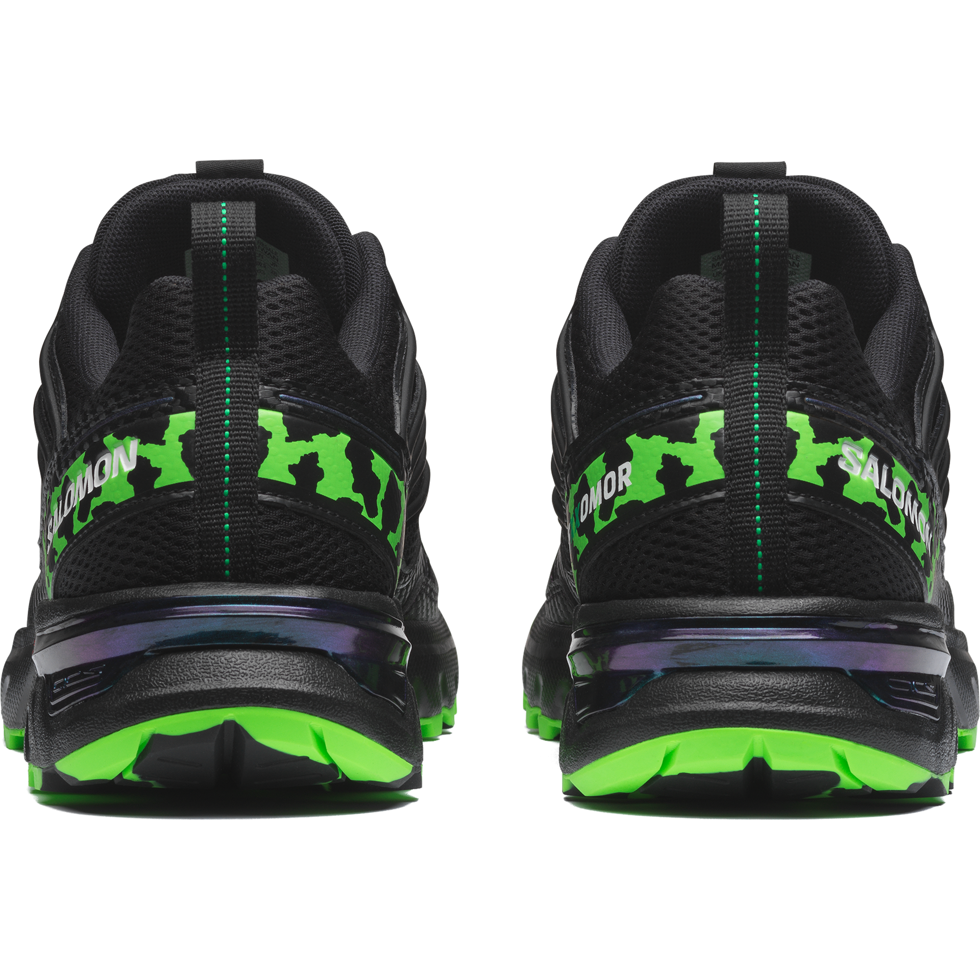 Salomon ACS NEXXT THE GREEN STAR BY FEID - Black / Bright Green / Green Gecko - View 7
