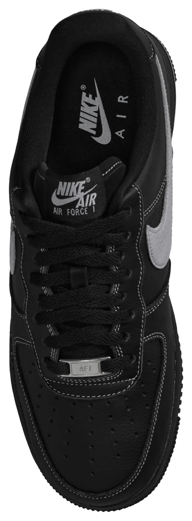 Nike Air Force 1 '07 LV8 - Black/Wolf Grey - Image 3