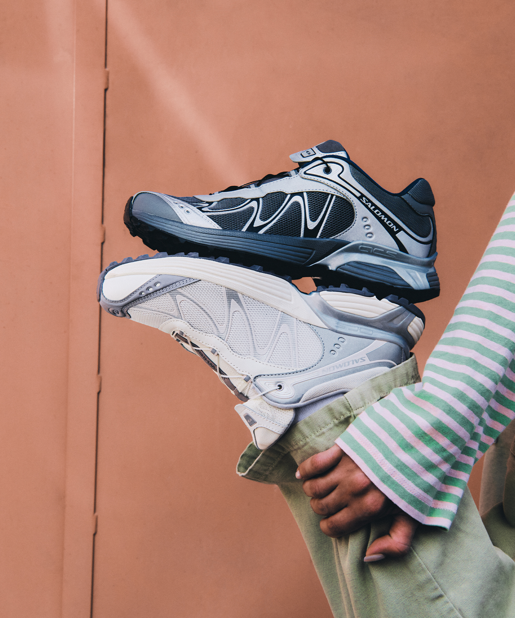 Salomon XT-WHISPER - Vanilla Ice / Ftw Silver / Lilac Ash - View 2