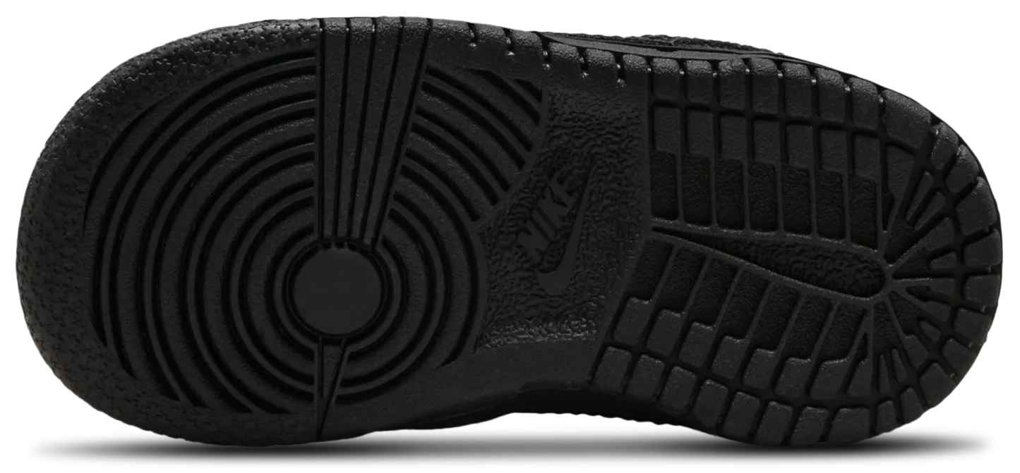Nike Dunk Low 童款 - Black/Black - Image 5