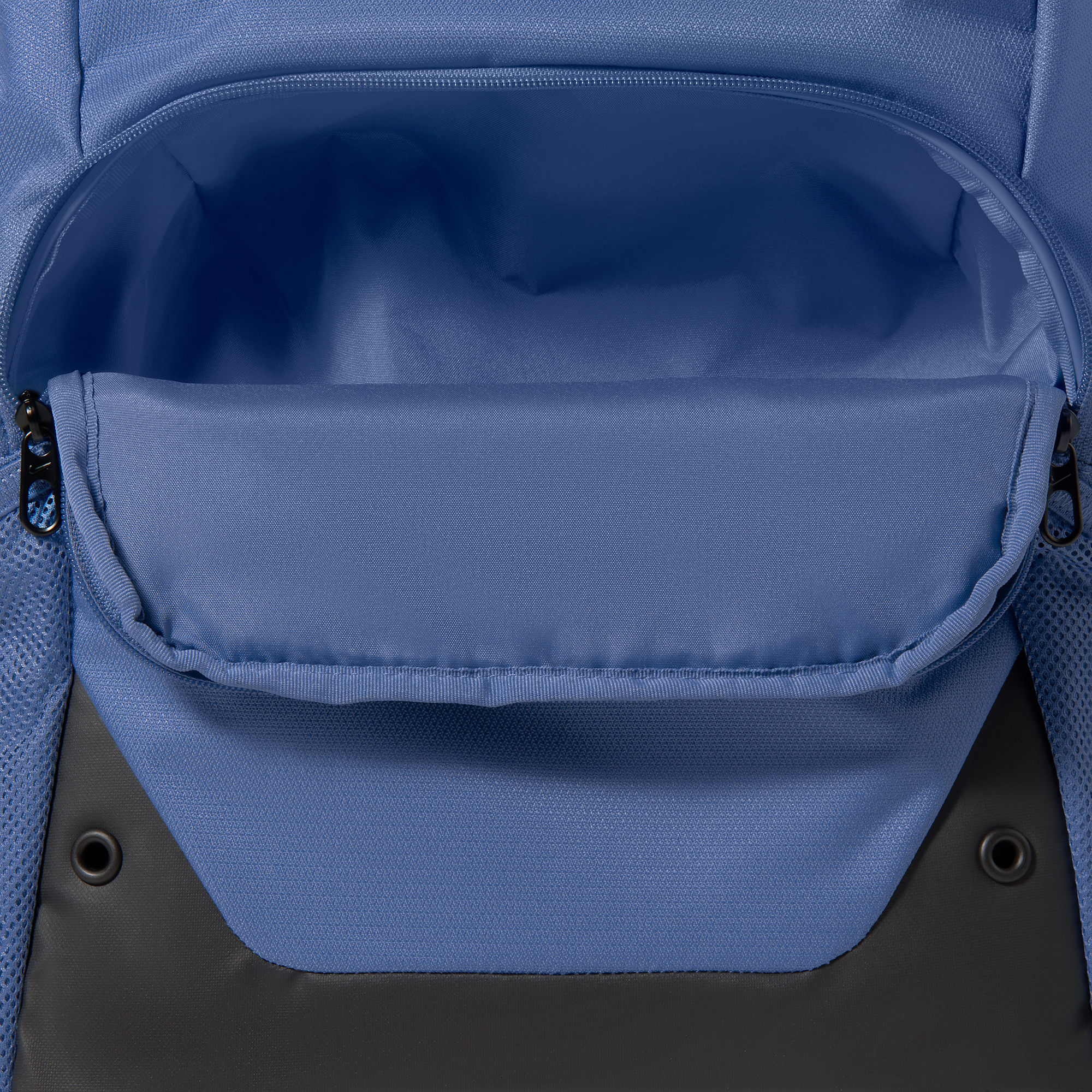 Nike Brasilia XL Backpack X - Reflective Silver/Indigo Storm/Black - Image 6