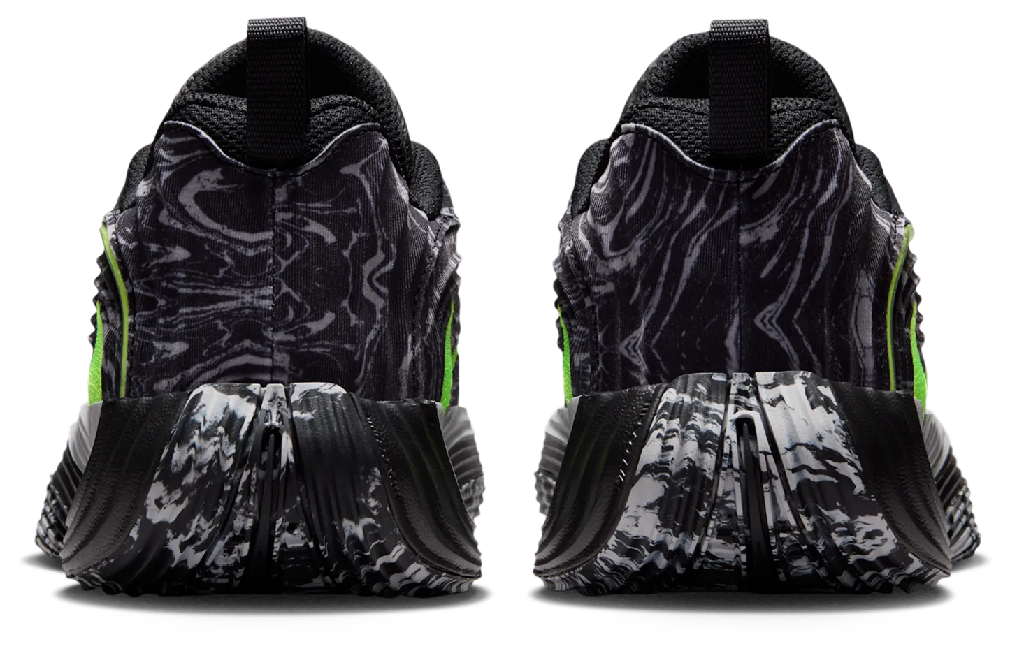 Nike Giannis Immortality 5 童款 - Black/Volt/Light Smoke Grey - Image 3
