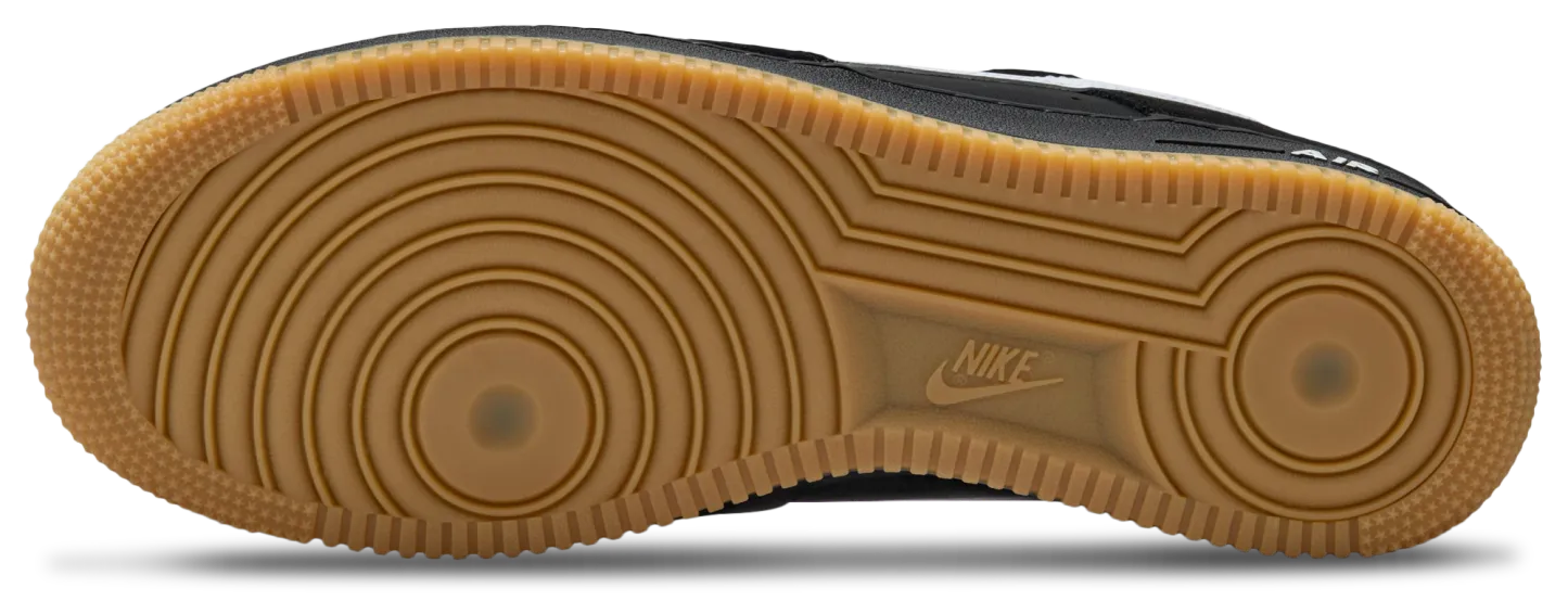 Nike AF1 '07 LV8 1 - Black/Gum/White - Image 5
