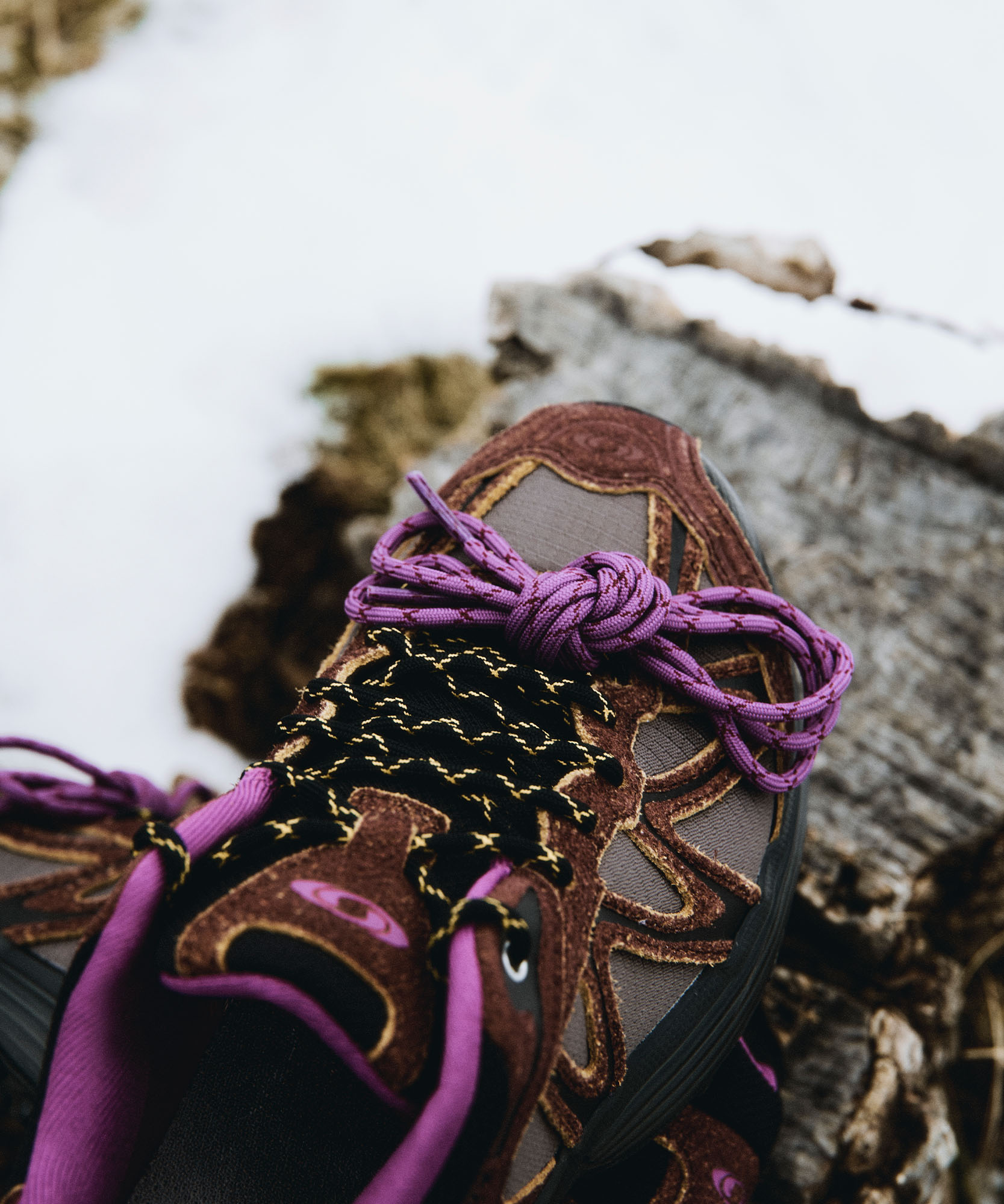 Salomon XT-WHISPER EXPEDITION - Black / Bitter Chocolate / Concord Grape - View 3