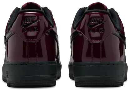 Nike Air Force 1 Low LE - Black/Brown/Red - Image 3