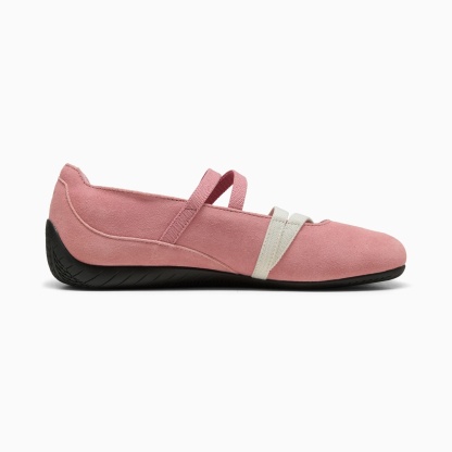 Speedcat Ballet Suede Women's Sneakers - Dusky Rosewood-PUMA Black - 7