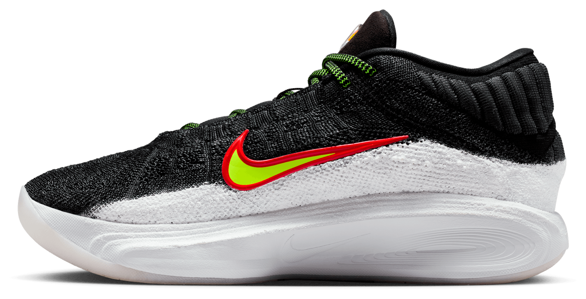 Nike G.T. Hustle 3 - Bright Crimson/Black/Volt - Image 2