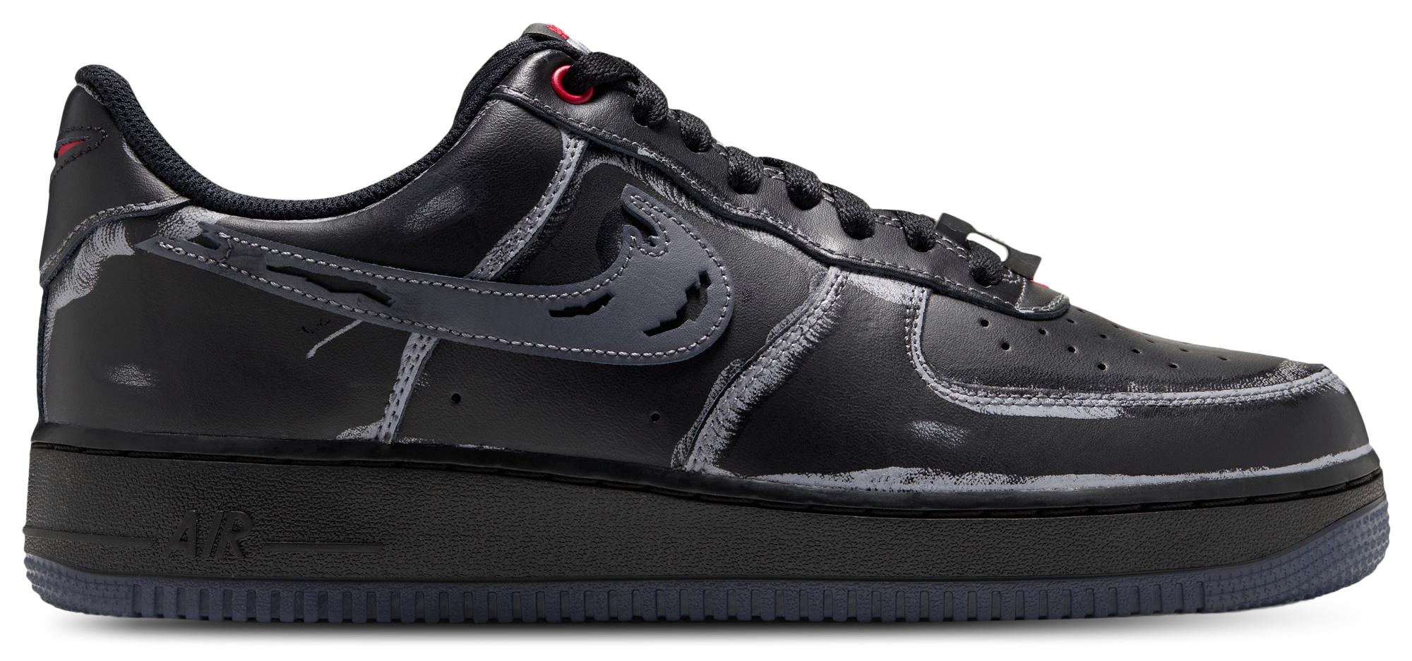 Nike Air Force 1 Low LE - Black/Gym Red/Summit White - Image 1