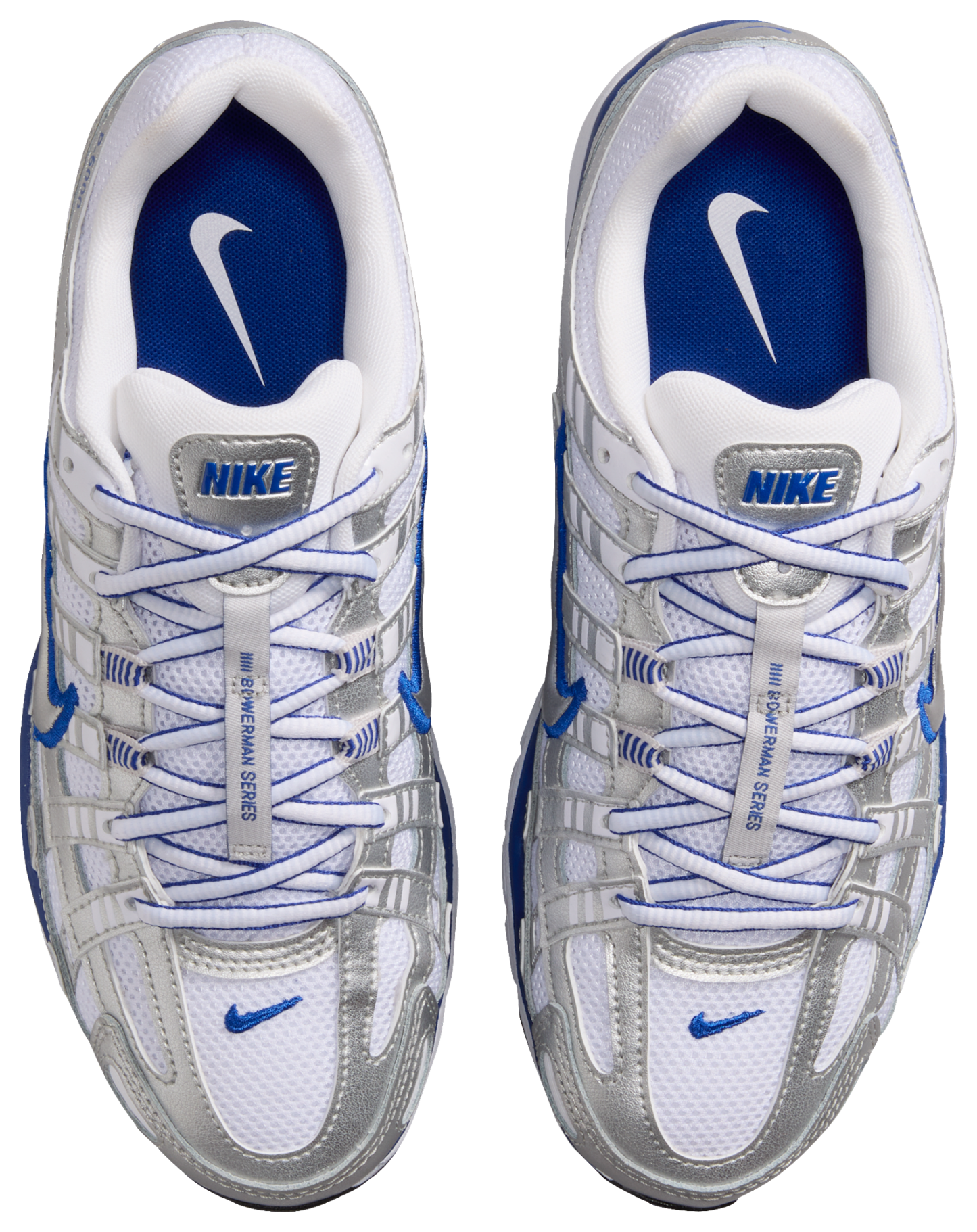 Nike P-6000 - Silver/Blue/White - Image 4