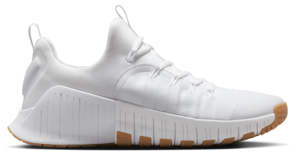 Nike Free Metcon 6 - White/Gum Lt Brown/Hemp - Image 1