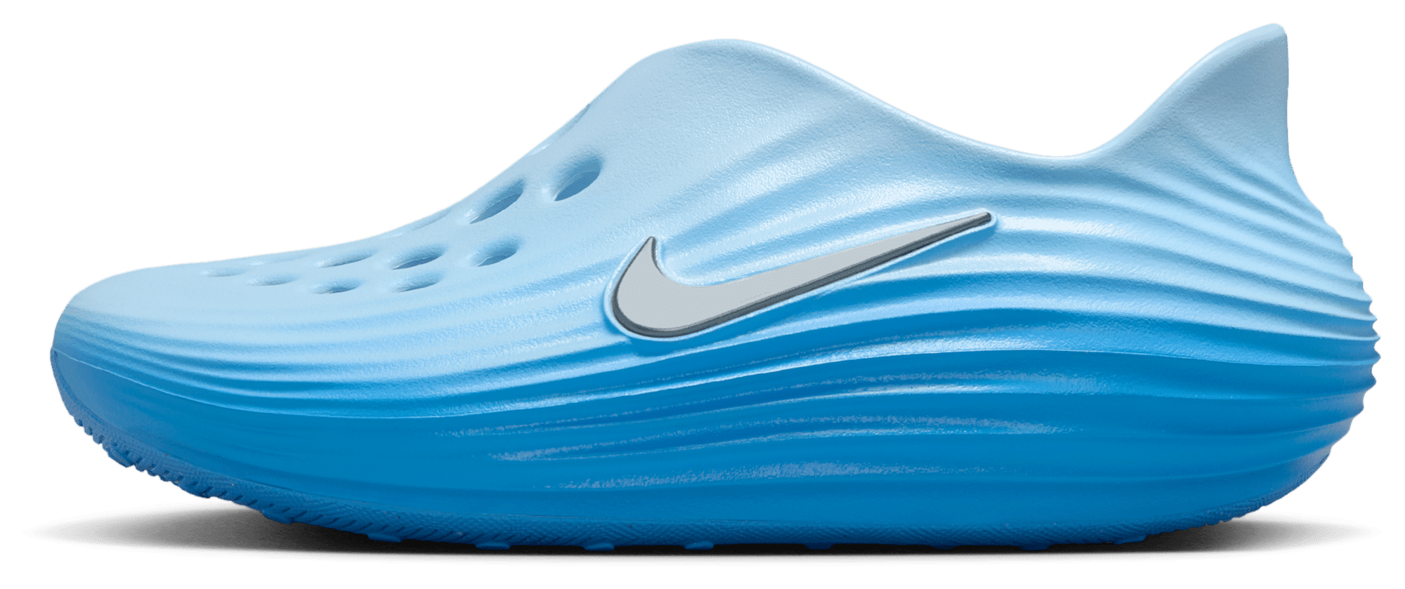 Nike Reactx ReJuven8 童款 - Glacier Blue/Metallic Silver - Image 2