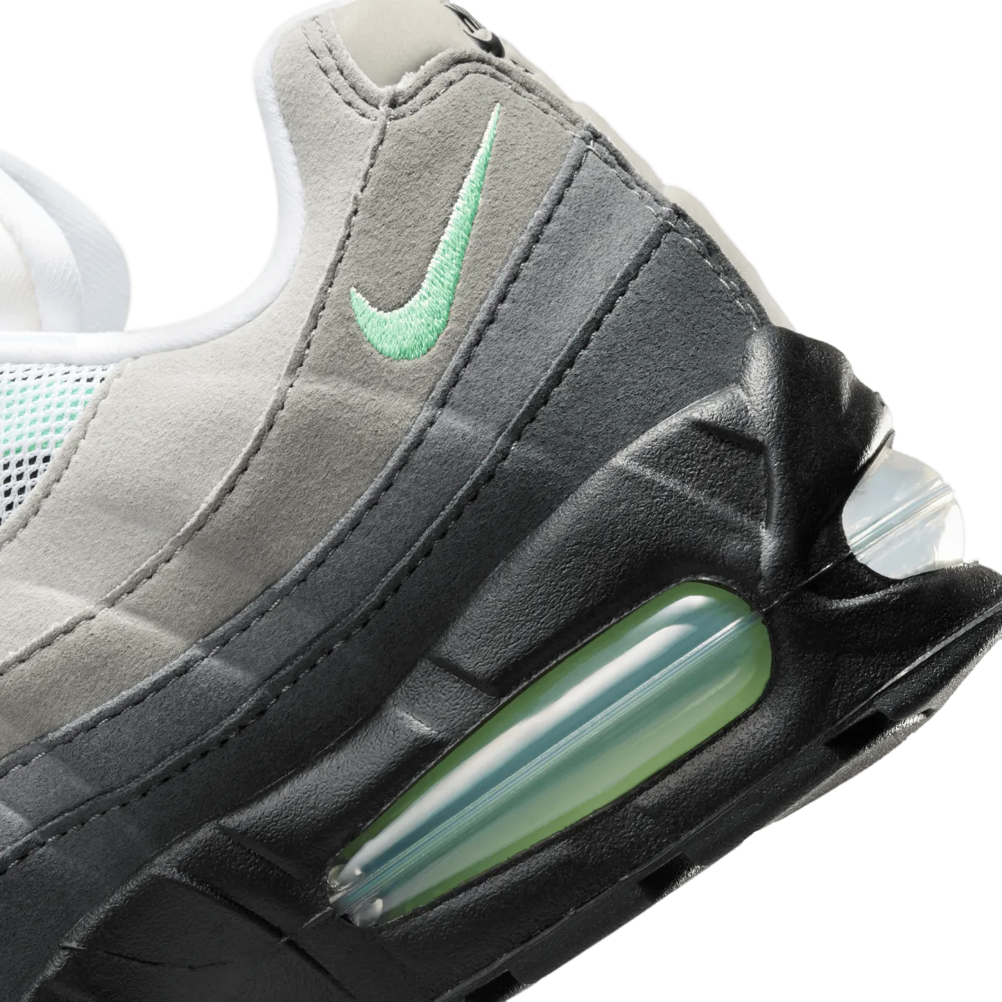 Nike Air Max 95 - Black/Green/White - Image 8