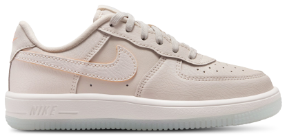 Nike Force 1 Low Lace SE 童款 - Orewood Brown/Orange Pulse - Image 1