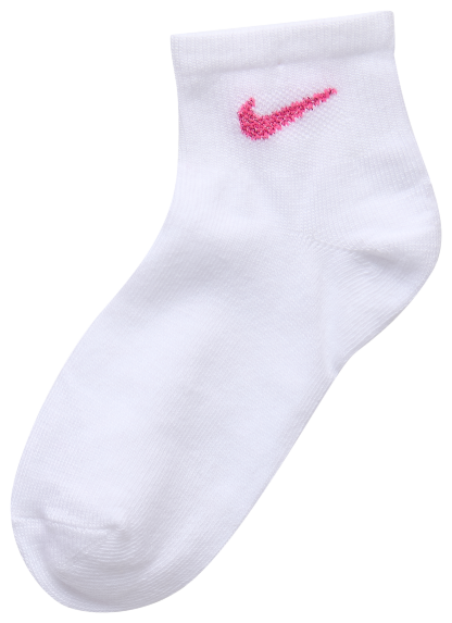 Nike Metallic Crew Socks 6 Pack 童款 - Pink/White - Image 4