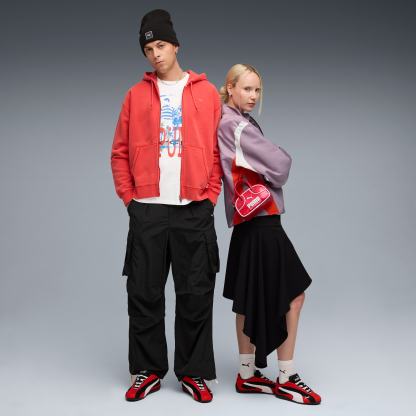 Speedcat Plus Sneakers - PUMA Red-PUMA White - 3