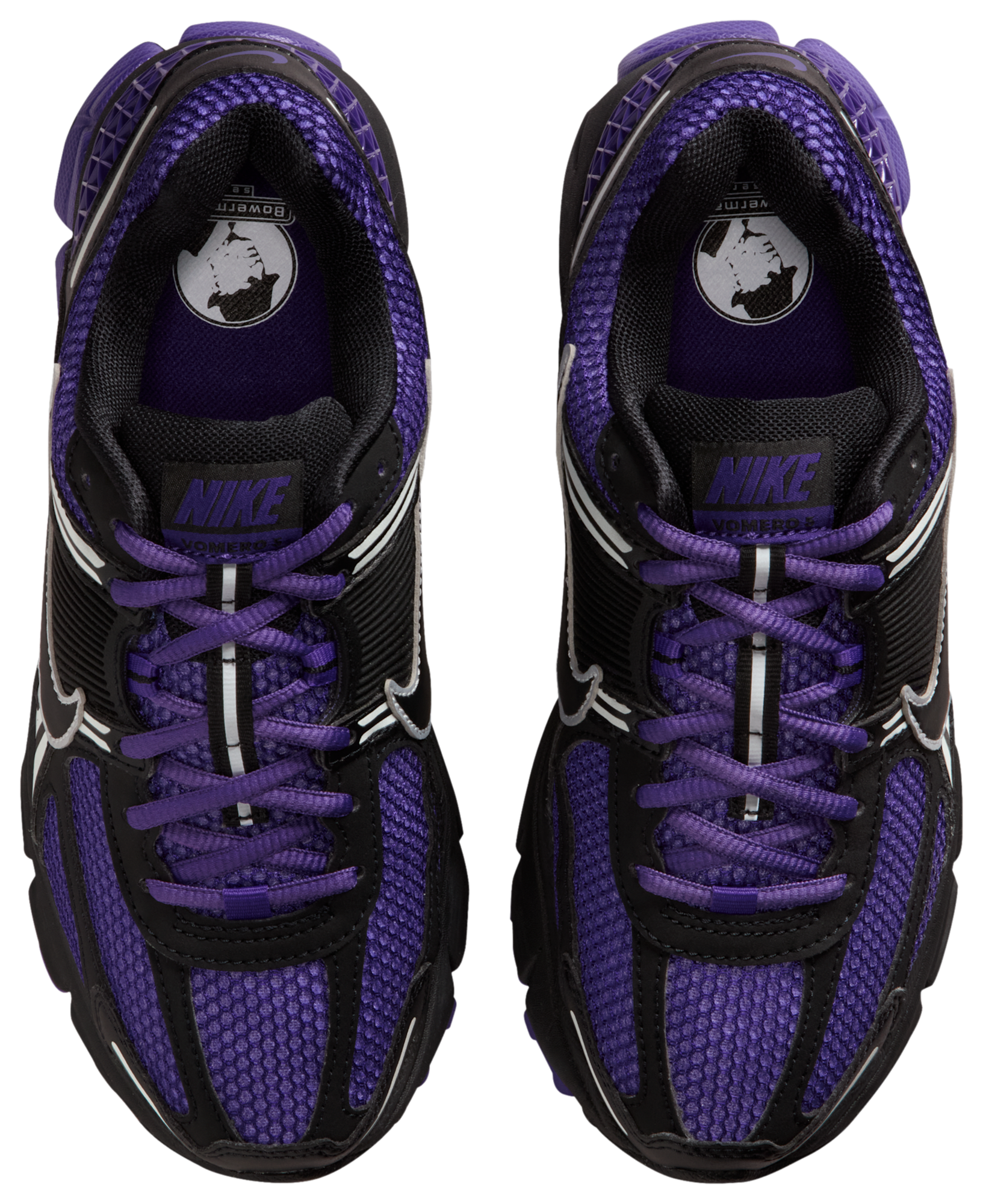 Nike Zoom Vomero 5 - Black/Black/Court Purple - Image 4