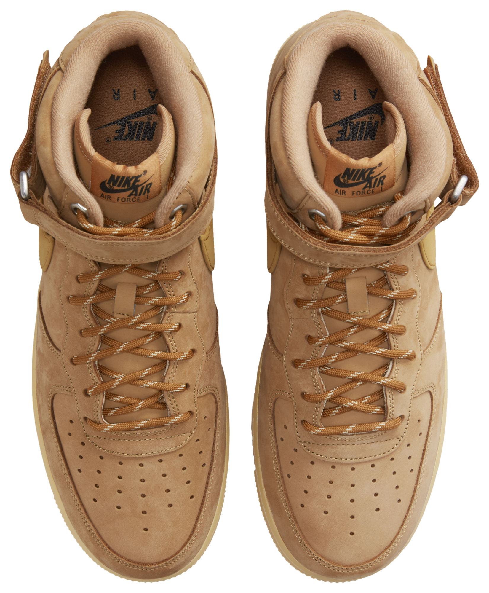 Nike Air Force 1 Mid 07 - Wheat/Brown/Black - Image 4