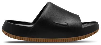 Nike Calm Slides 2.0 - Black/Medium Gum Brown/Black - Image 1