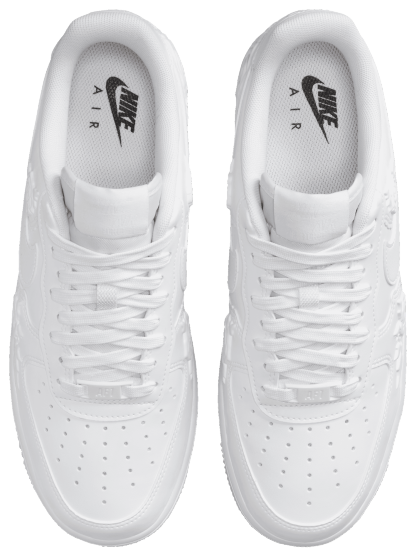 Nike Air Force 1 '07 - White/White/White - Image 4
