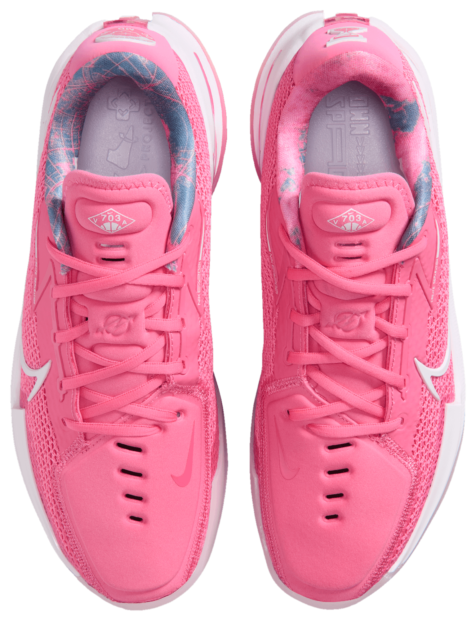 Nike Air Zoom G.T. Cut 1 - White/Hyper Pink/Pinksicle - Image 4