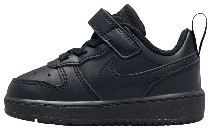 Nike Court Borough Low Recraft 童款 - Black/Black/Black - Image 3