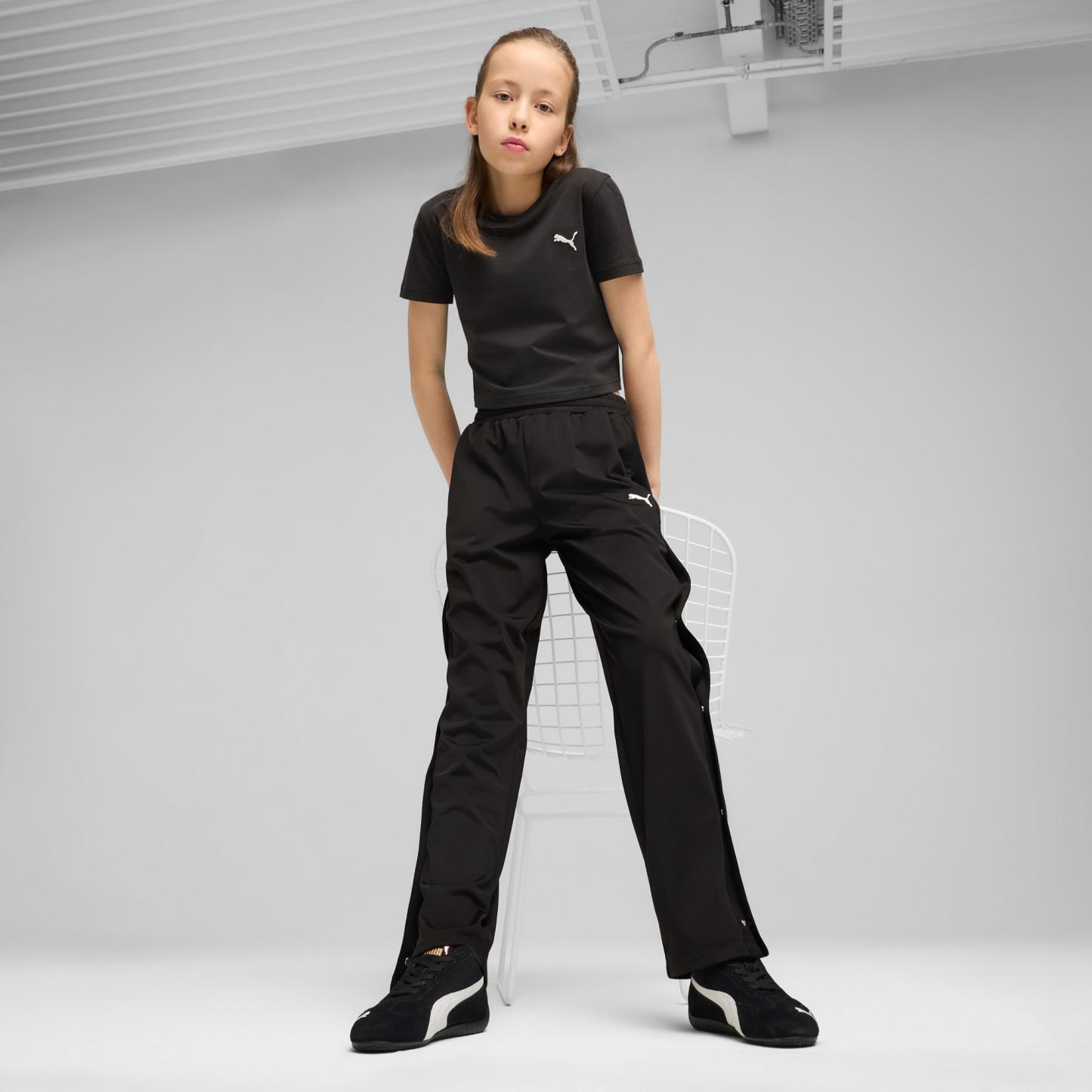 Speedcat OG Big Kids' Sneakers - PUMA Black-PUMA White - 3