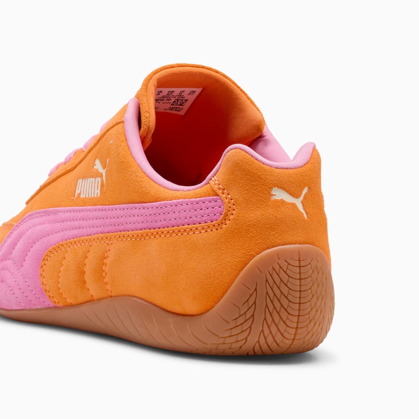 Speedcat OG Women's Sneakers - Orange Glo-Poised Pink - 5