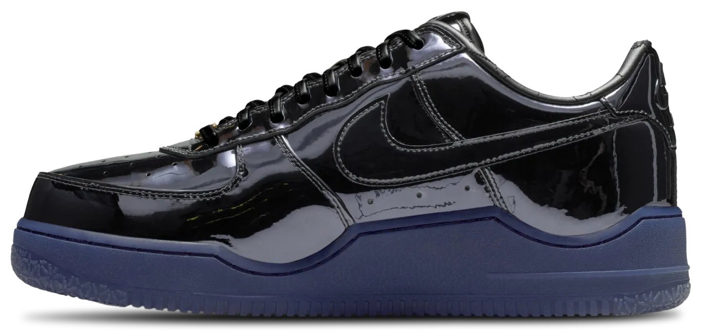 Nike Air Force 1 Low '07 - Black/Black/Gold - Image 2
