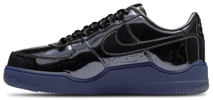 Nike Air Force 1 Low '07 - Black/Black/Gold - Image 2