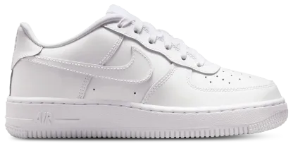 Nike Air Force 1 Low 童款 - White/White - Image 1