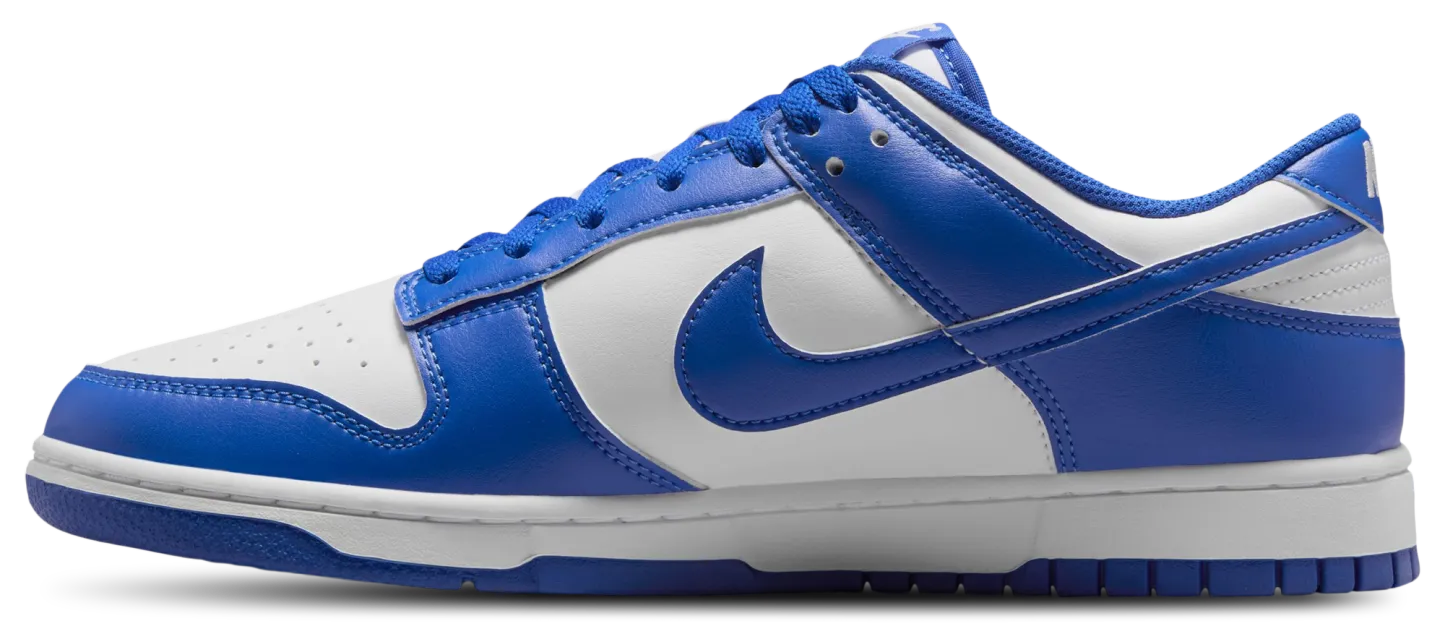 Nike Dunk Low Retro Premium - Hyper Royal/White - Image 2