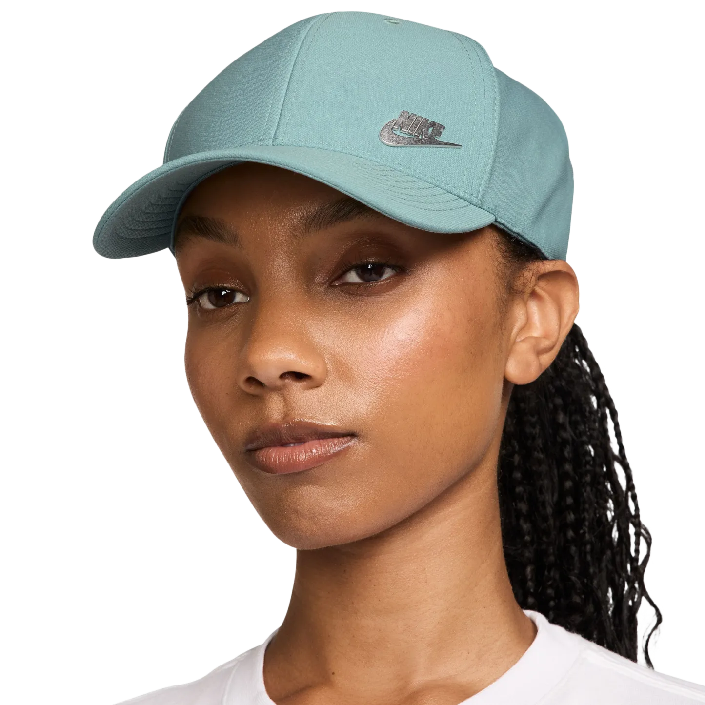 Nike Dri-FIT Club Colorblock Multi Future Cap - Cannon/Silver - Image 1