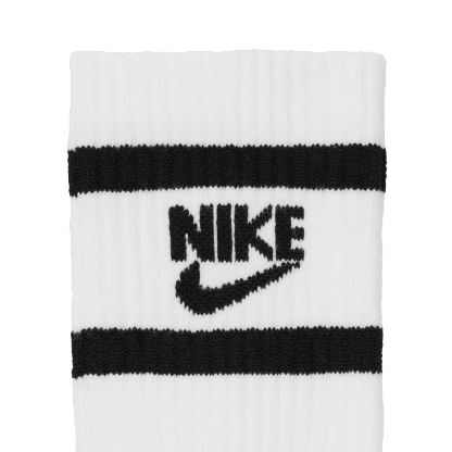 Nike GFX 6 Pack Crew Socks - Grey/Black/White - Image 5