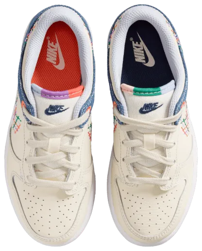Nike Dunk Low 童款 - Soft Pearl/Multicolor (R1826022) - Image 4