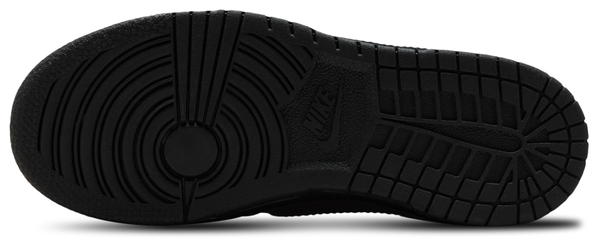 Nike Dunk Low 童款 - Black/Black - Image 5