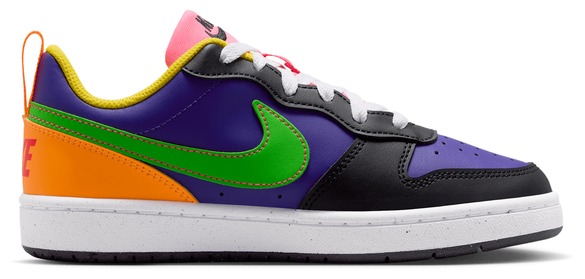 Nike Court Borough Low Recraft 童款 - Court Purple/Green Strike/Court Purple - Image 1