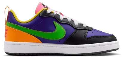 Nike Court Borough Low Recraft 童款 - Court Purple/Green Strike/Court Purple - Image 1