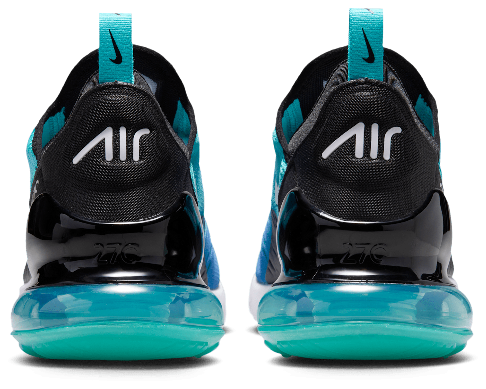 Nike Air Max 270 - White/Dusty Cactus/Hyper Royal - Image 3