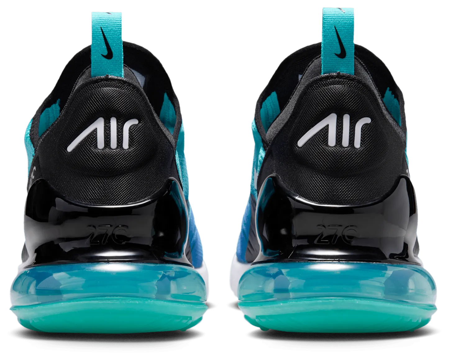 Nike Air Max 270 - White/Dusty Cactus/Hyper Royal - Image 3