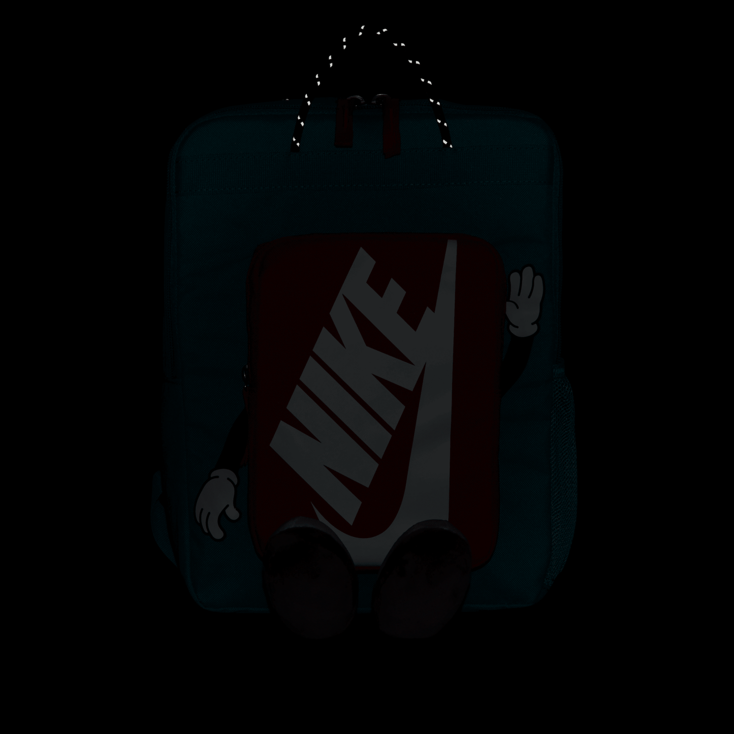 Nike Nike Boxy Backpack 童款 - Dusty Cactus/University Red/White - Image 7